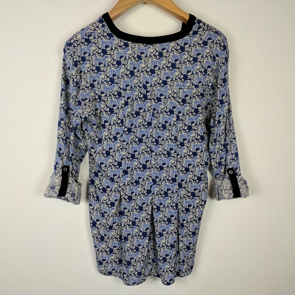 Anthropologie | Tiger print popover 10 - Picture 8 of 8